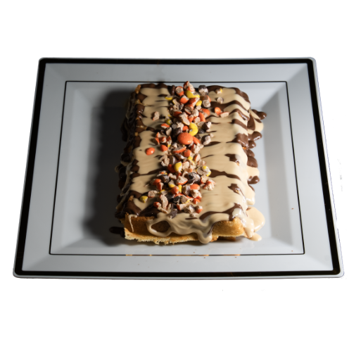 Belgian Waffle - Reese's Pieces